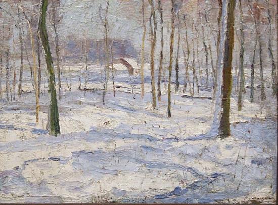 Georges Buysse Winter Landscape